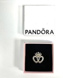 Pandora Sterling Silver Heart Crown